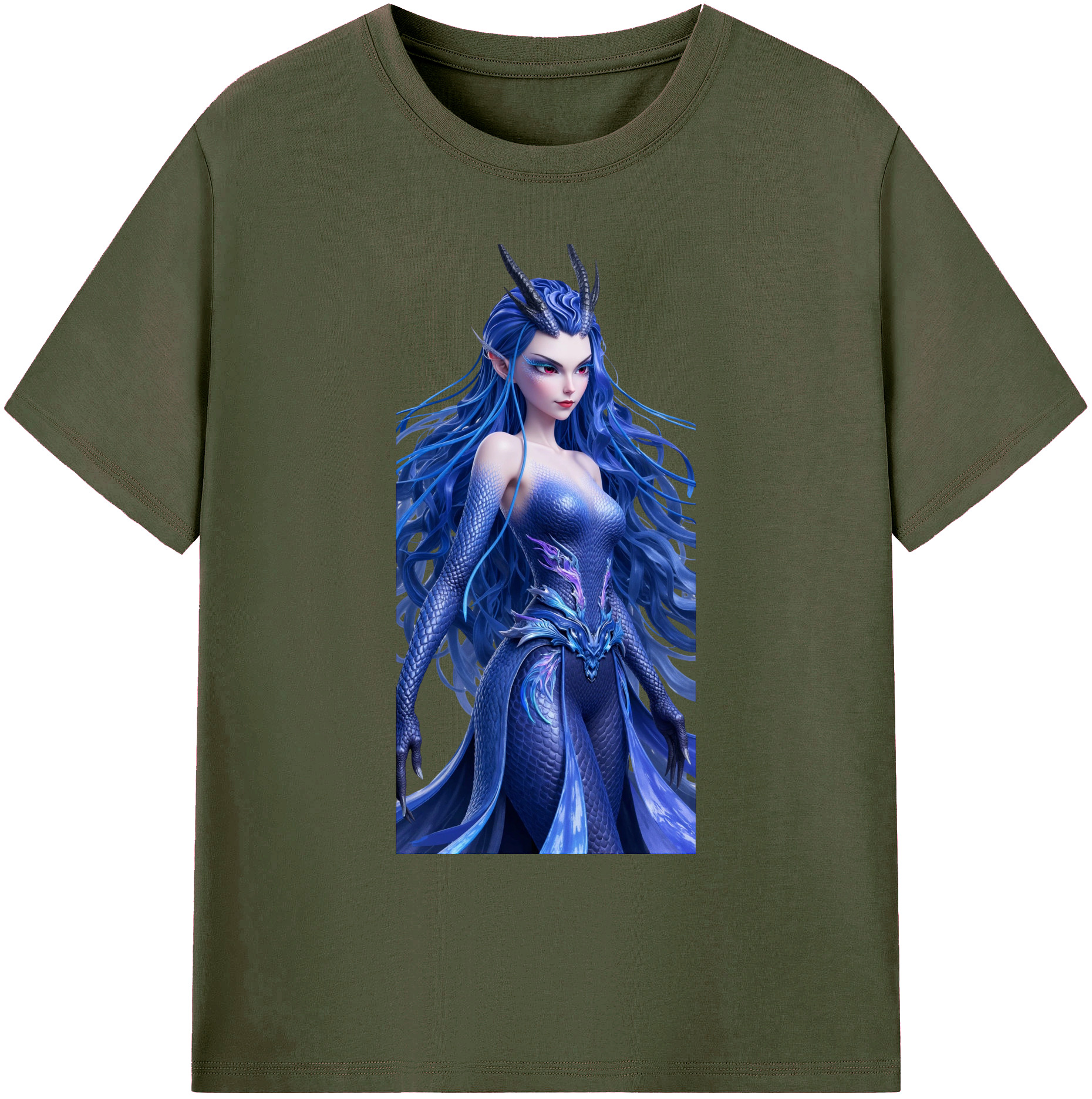 （画像用） Ne Zha 2 ナタ 魔童の大暴れ 綿100％ メンズ半袖Tシャツ｜肌触りやわらか＆通気性